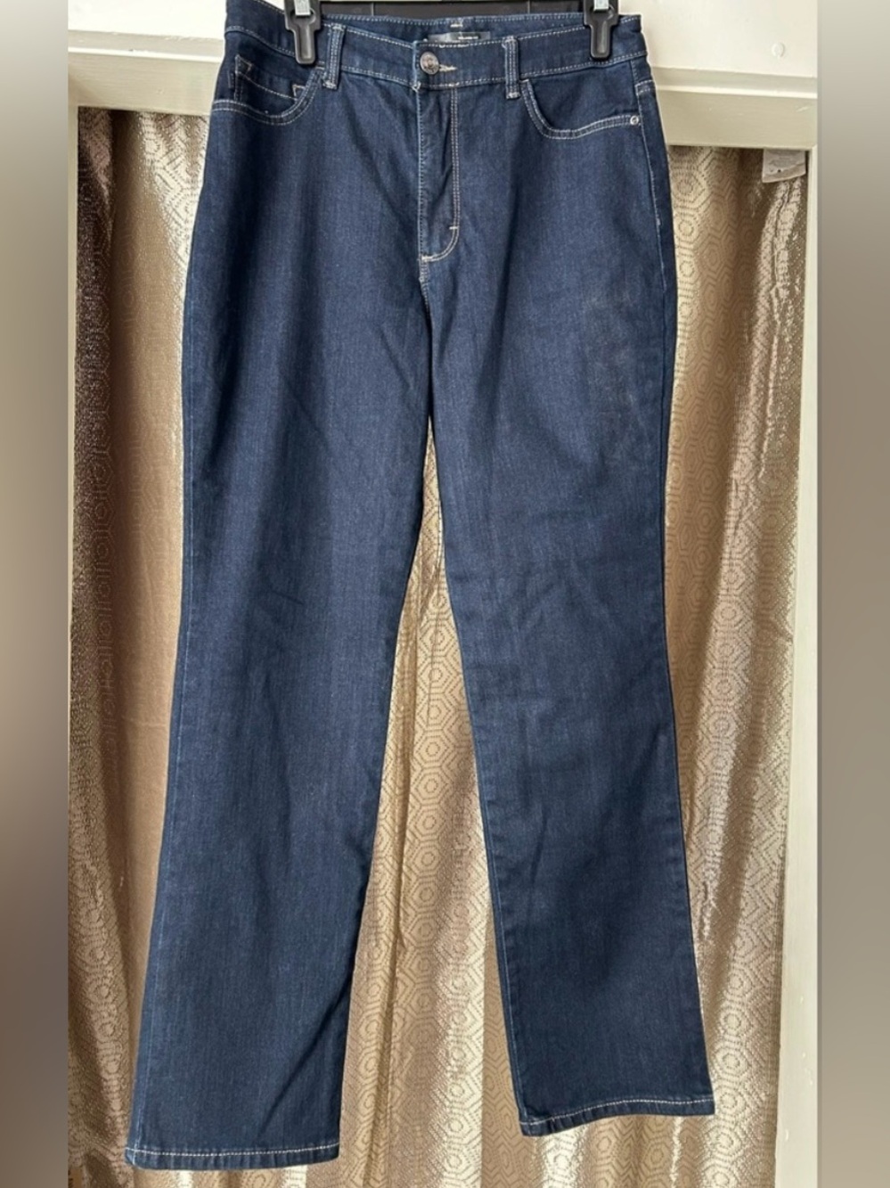Lee dark wash straight leg jeans size 10